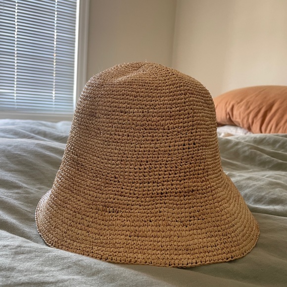 Rafia straw bucket hat - Picture 4 of 6